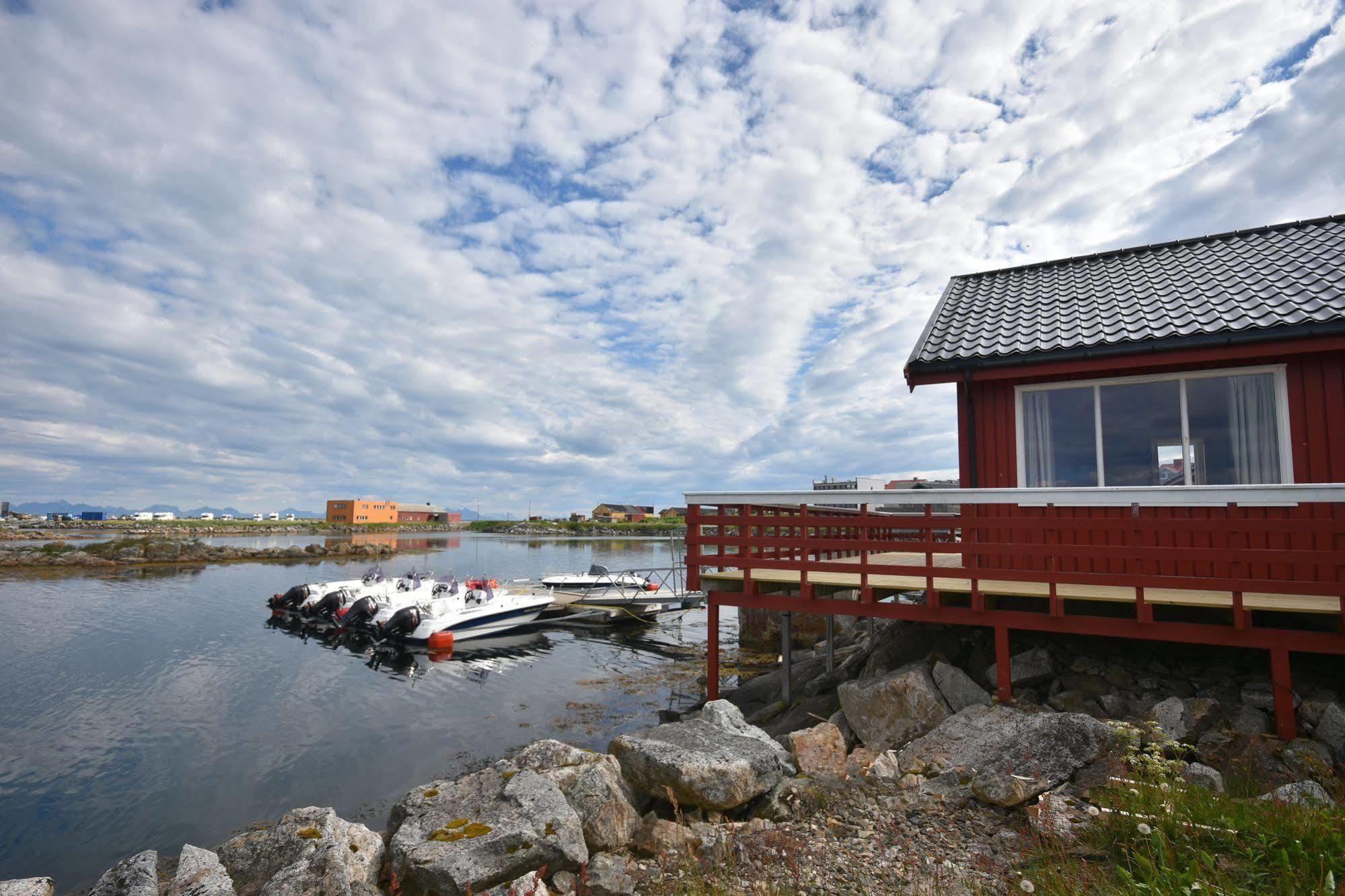 Lankanholmen Sea Cabins 안데네스 외부 사진